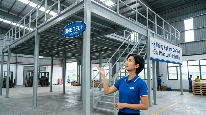 Thi công lắp đặt kệ sàn mezzanine Đồng Tháp Lắp đặt kệ sàn mezzanine tại Đồng Tháp