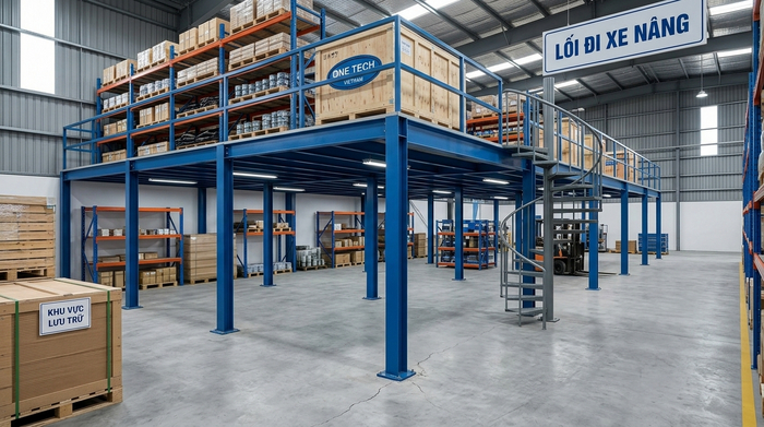Các lỗi cần tránh khi lắp kệ sàn mezzanine Lỗi thường gặp khi lắp đặt kệ sàn mezzanine trong kho