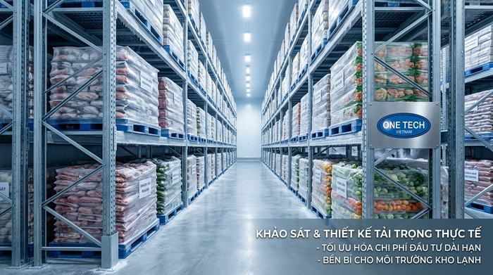 Tối ưu chi phí đầu tư kệ kho lạnh Đồng Tháp bằng khảo sát và thiết kế đúng tải
