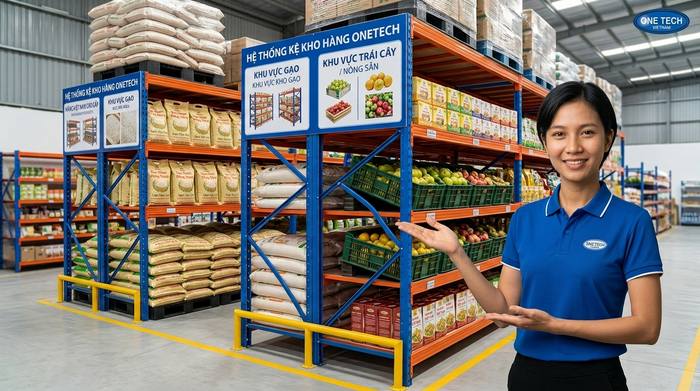 Ứng dụng kệ pallet cho cửa hàng và kho bán lẻ tại Đồng Tháp