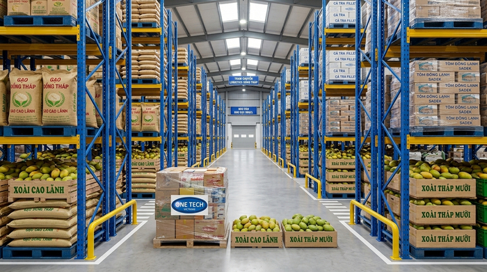 Vị trí kho trung chuyển kết nối Cao Lãnh Sa Đéc Tháp Mười tại Đồng Tháp