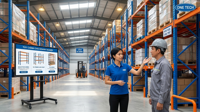 Báo giá kệ kho thông minh Đồng Tháp theo nhu cầu kho