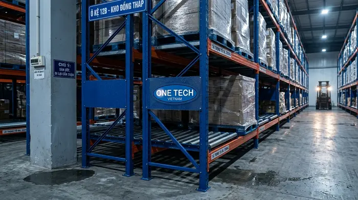 Bảo trì kệ Push Back trong kho ẩm và kho lạnh Bảo trì Kệ Push Back Đồng Tháp trong môi trường ẩm và kho lạnh