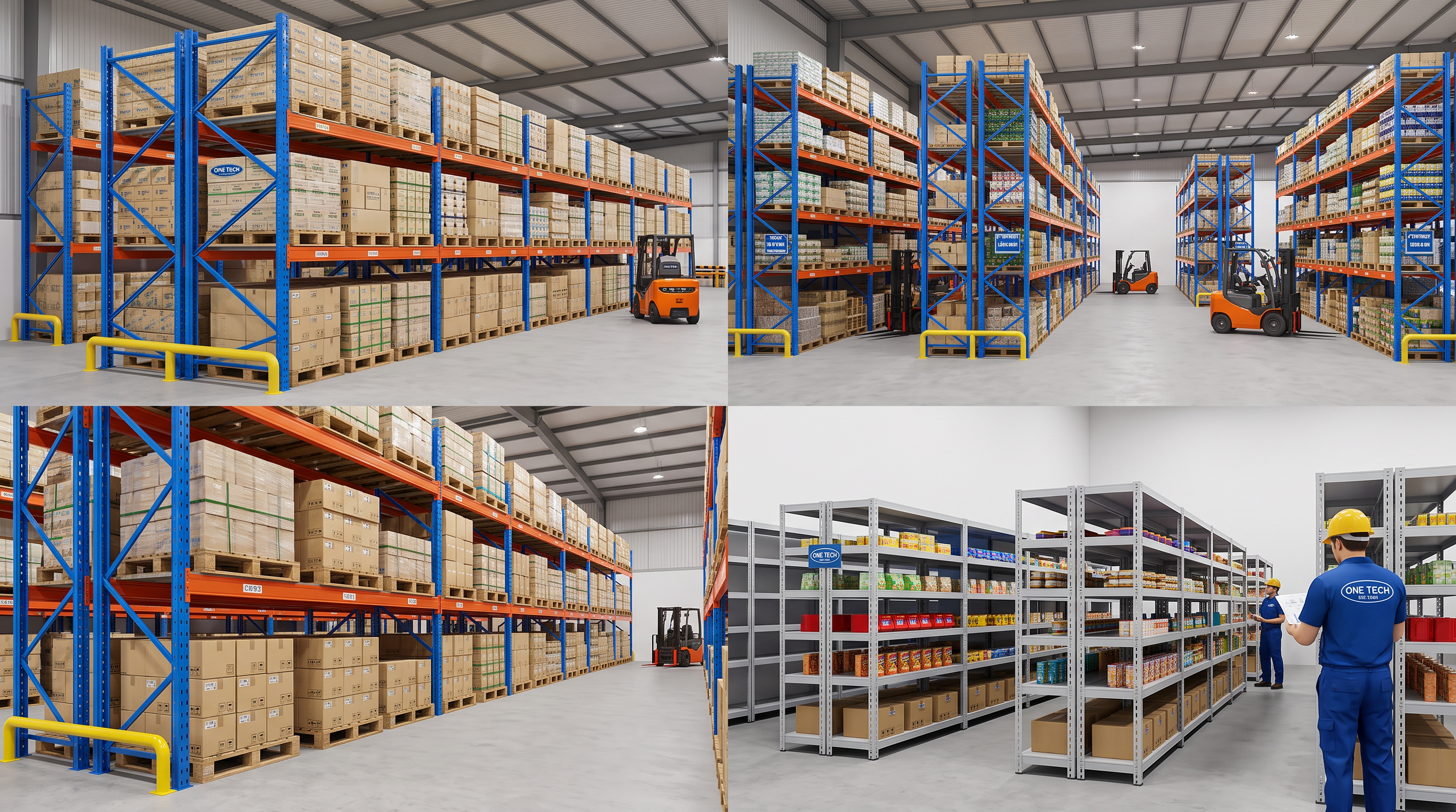 Giải pháp lưu trữ cho Kho trung chuyển Đồng Tháp của OneTech