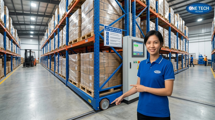 Hướng dẫn vận hành an toàn kệ Mobile Rack trong kho pallet