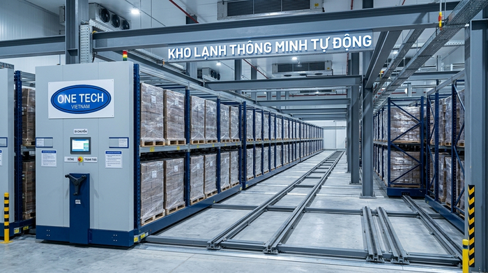 Kệ di động tự động hóa cho kho lạnh và kho pallet