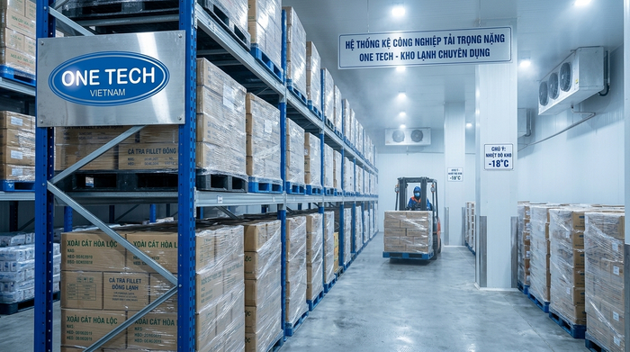Kệ kho chịu ẩm cho kho lạnh tại Đồng Tháp