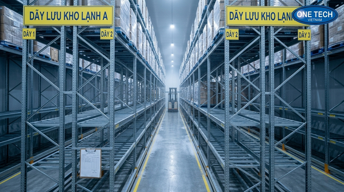 Kệ Narrow Aisle chống gỉ cho kho ẩm và kho lạnh tại Đồng Tháp