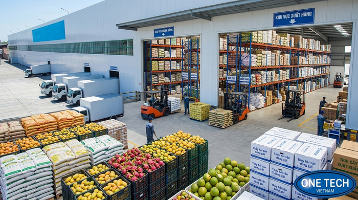 Luồng hàng nhập xuất trong Kho trung chuyển Đồng Tháp