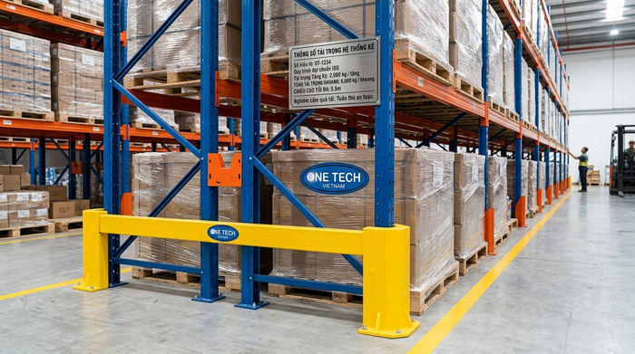 Phụ kiện an toàn cho kệ kho pallet Đồng Tháp