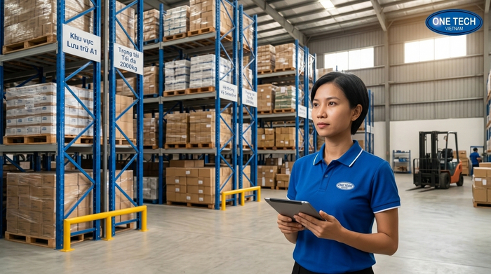 Khảo sát và đo đạc mặt bằng nhà kho Kỹ thuật viên khảo sát thực tế nhà kho