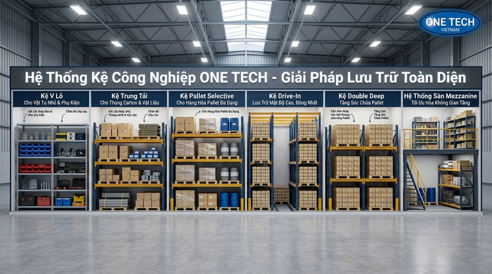 So sánh các loại kệ kho thông minh Đồng Tháp