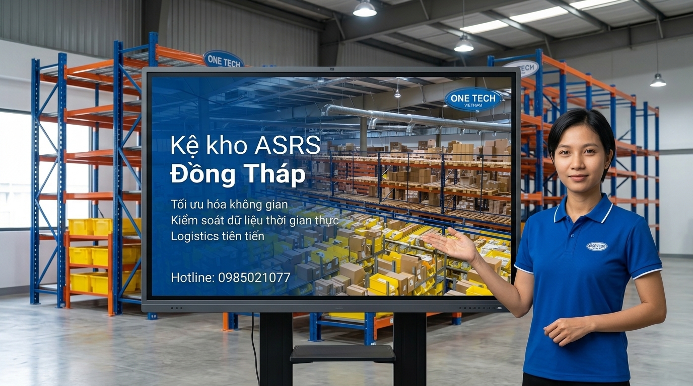 Tư vấn thiết kế kệ kho ASRS Đồng Tháp bởi Kệ kho hàng Đồng Tháp trực thuộc OneTech