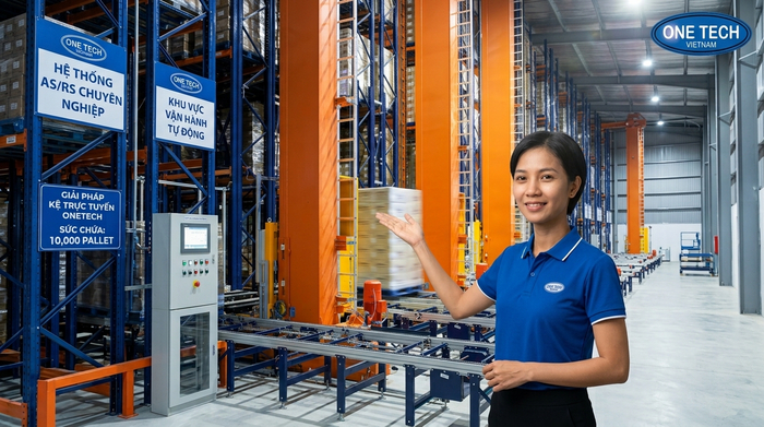 Tư vấn Stacker-Crane Đồng Tháp bởi Kệ kho hàng Đồng Tháp OneTech