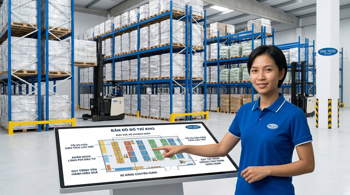 Tư vấn thiết kế kệ Double Deep Đồng Tháp Tư vấn thiết kế kệ Double Deep Đồng Tháp theo mặt bằng kho