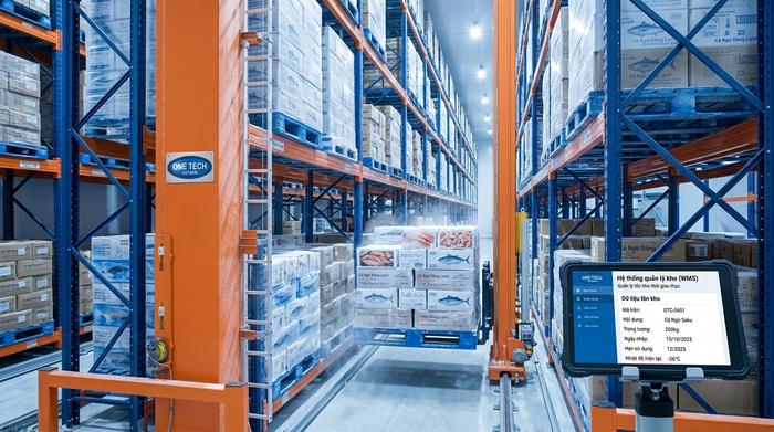 Phần mềm WMS quản lý kho lạnh nông thủy sản Đồng Tháp