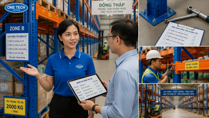 Bảo trì thiết bị nhà kho Đồng Tháp định kỳ