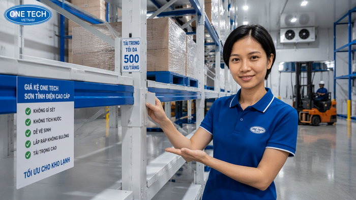 Lắp đặt kệ xếp chồng Đồng Tháp tại kho hàng