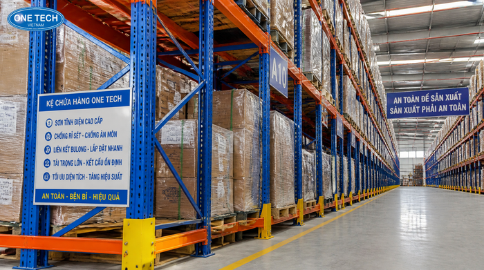 Tiêu chí chọn kệ kho logistics Đồng Tháp an toàn và chống rỉ