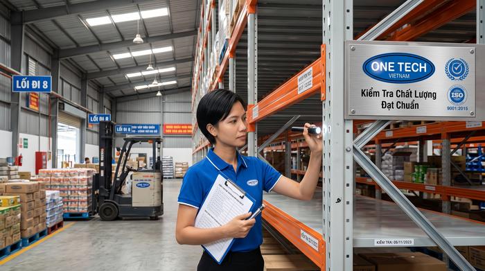 Bảo trì kệ kho FMCG Đồng Tháp sau lắp đặt